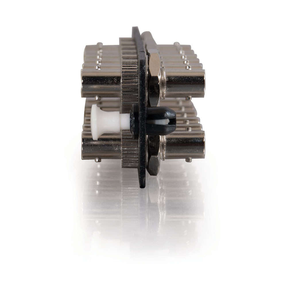 12-Strand, ST, PB Insert Multimode/Single-Mode Adapter Panel