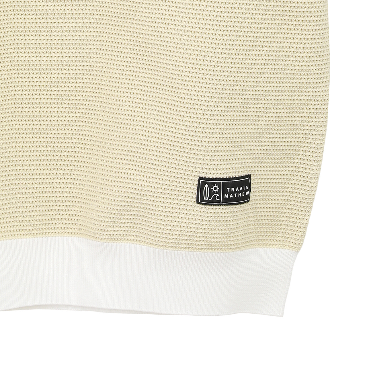 メッシュ編み 半袖 ニットポロ(MENS)