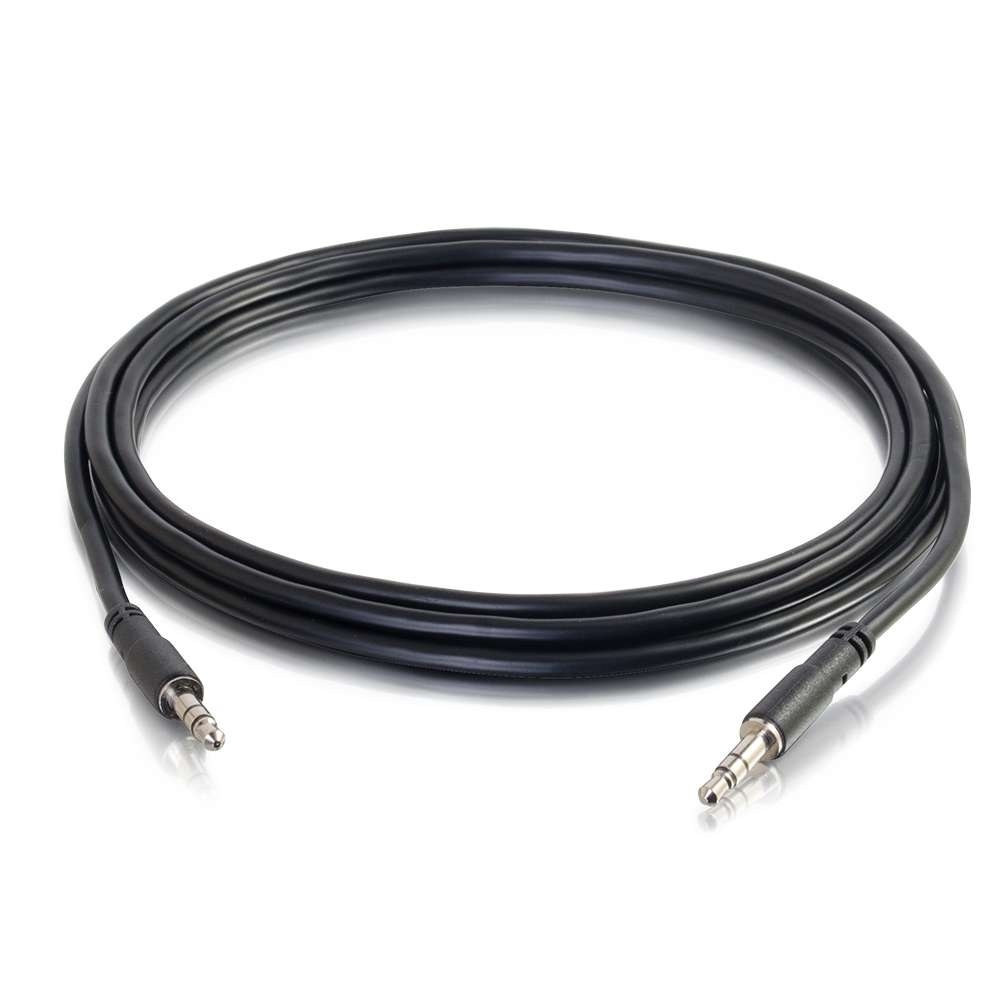 3ft (0.9m) Slim Aux 3.5mm Audio Cable - M/M, Audio Cables, AV Cables