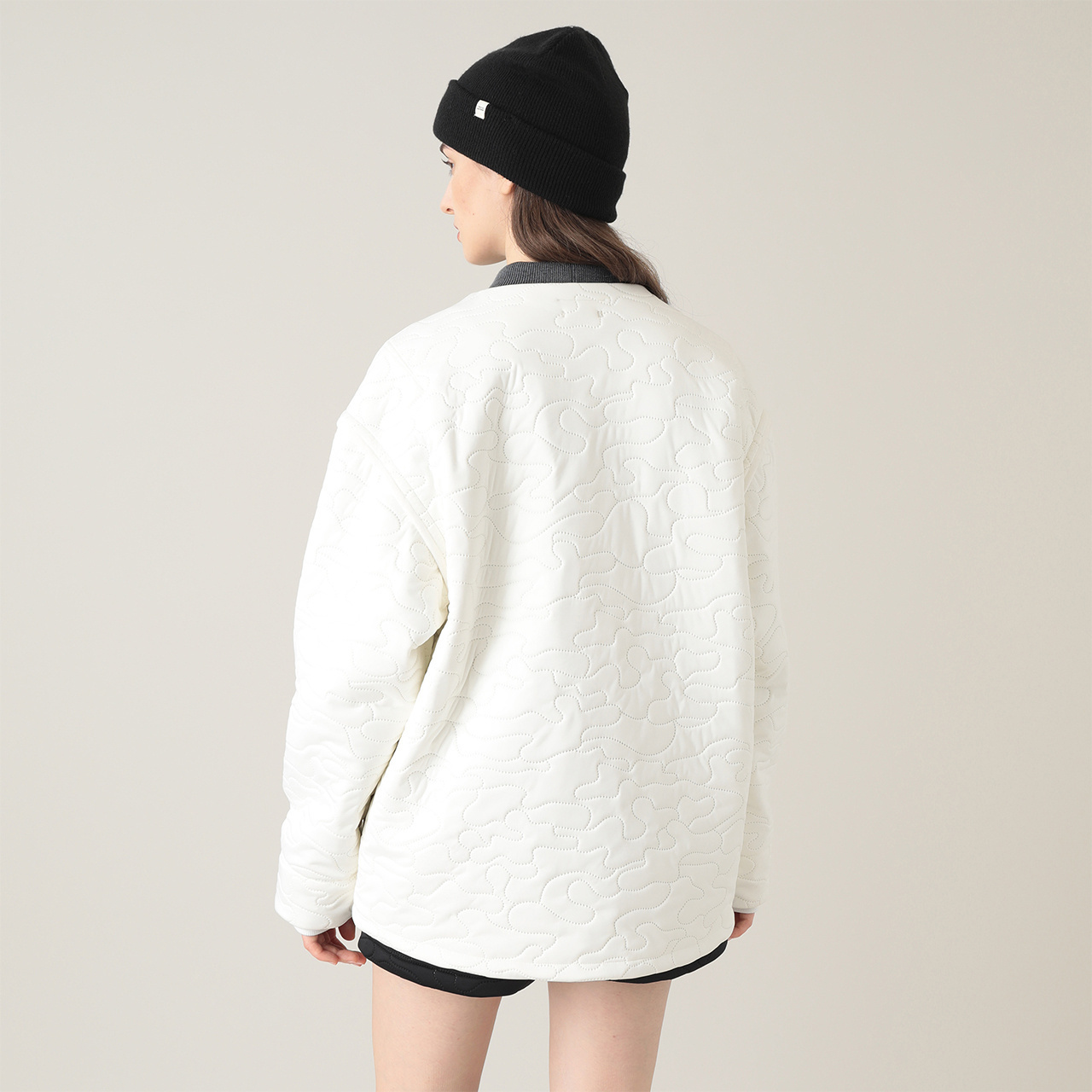 カモ柄 キルティング ジャケット(MENS)