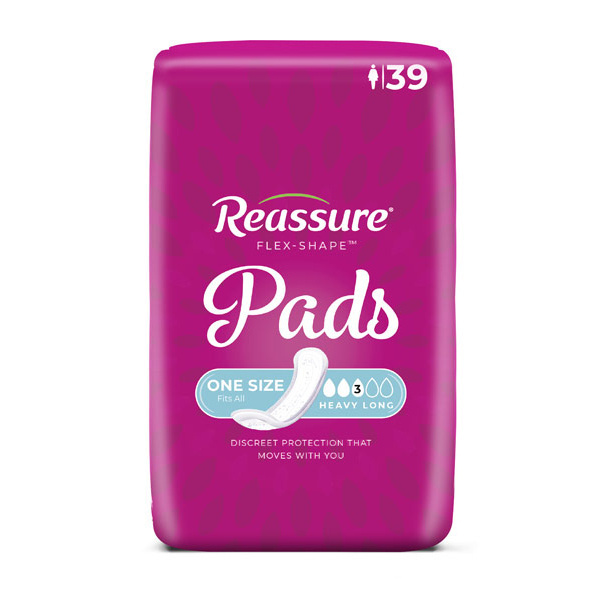 Reassure Flex-Shape Pad, Heavy Long - 78/case (REDPHPS Health & Beauty Health Care Incontinence Aids) photo