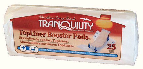 Tranquility TopLiner Booster Pads, Regular, 25/bag (TBPT Health & Beauty Health Care Incontinence Aids) photo