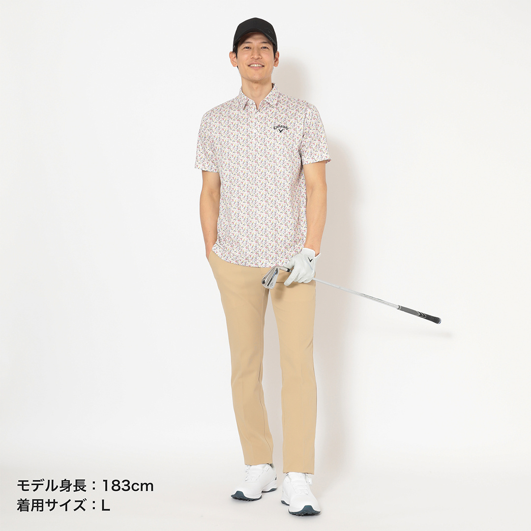 2WAYストレッチピケテーパードパンツ (MENS)