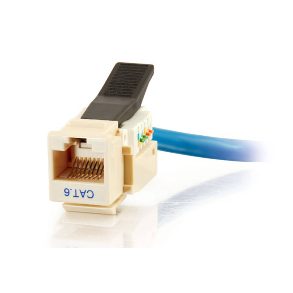 Cat6 RJ45 UTP Toolless Keystone Jack