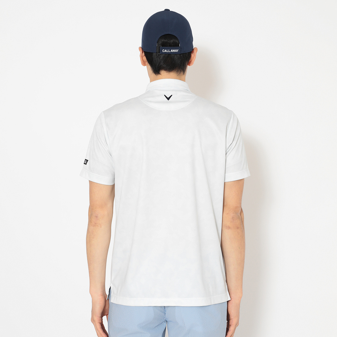 ハニカムメッシュ迷彩柄半袖シャツ (MENS)