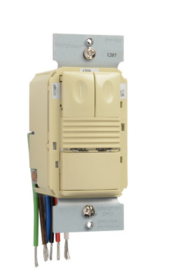 Commercial Occupancy/Vacancy Sensor with Neutral, Ivory