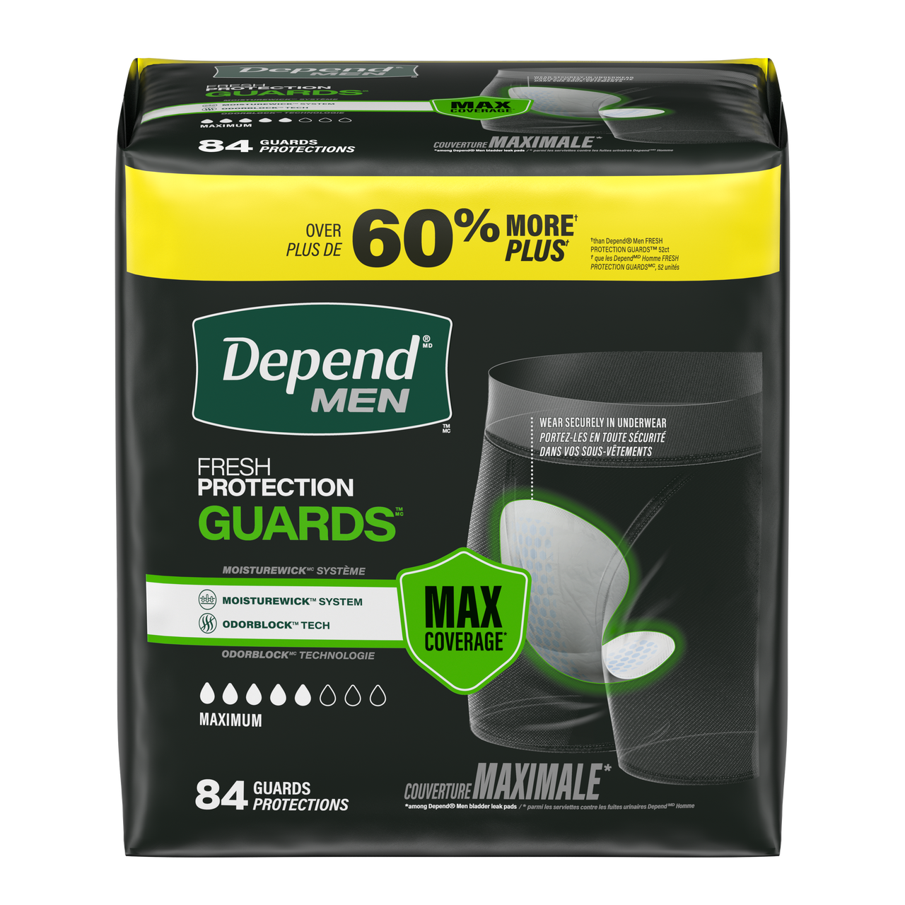 Depend Guards for Men