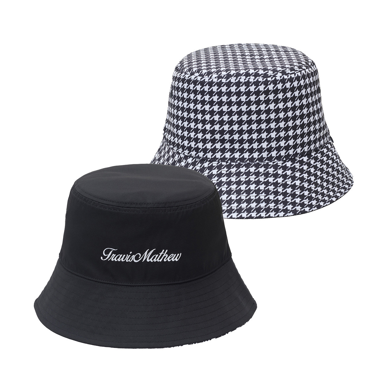 リバーシブル千鳥柄ハット(MENS)