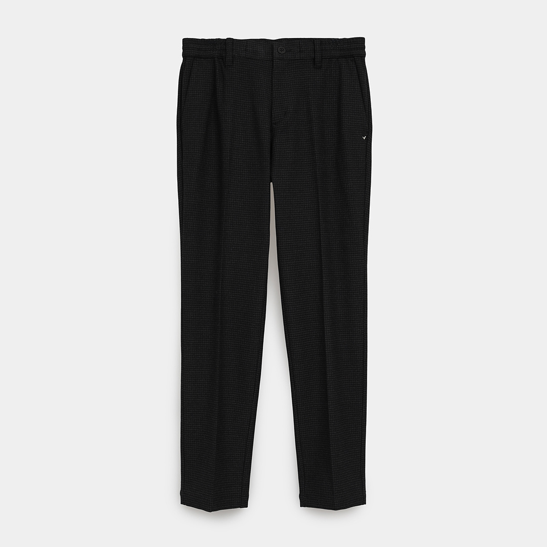 8WAYストレッチ千鳥チェックパンツ (MENS)