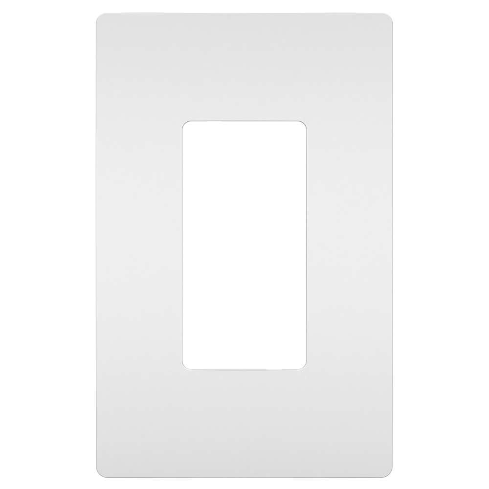 Dual USB Charger with Dual 20A Duplex Outlet and Screwless Wall Plate White