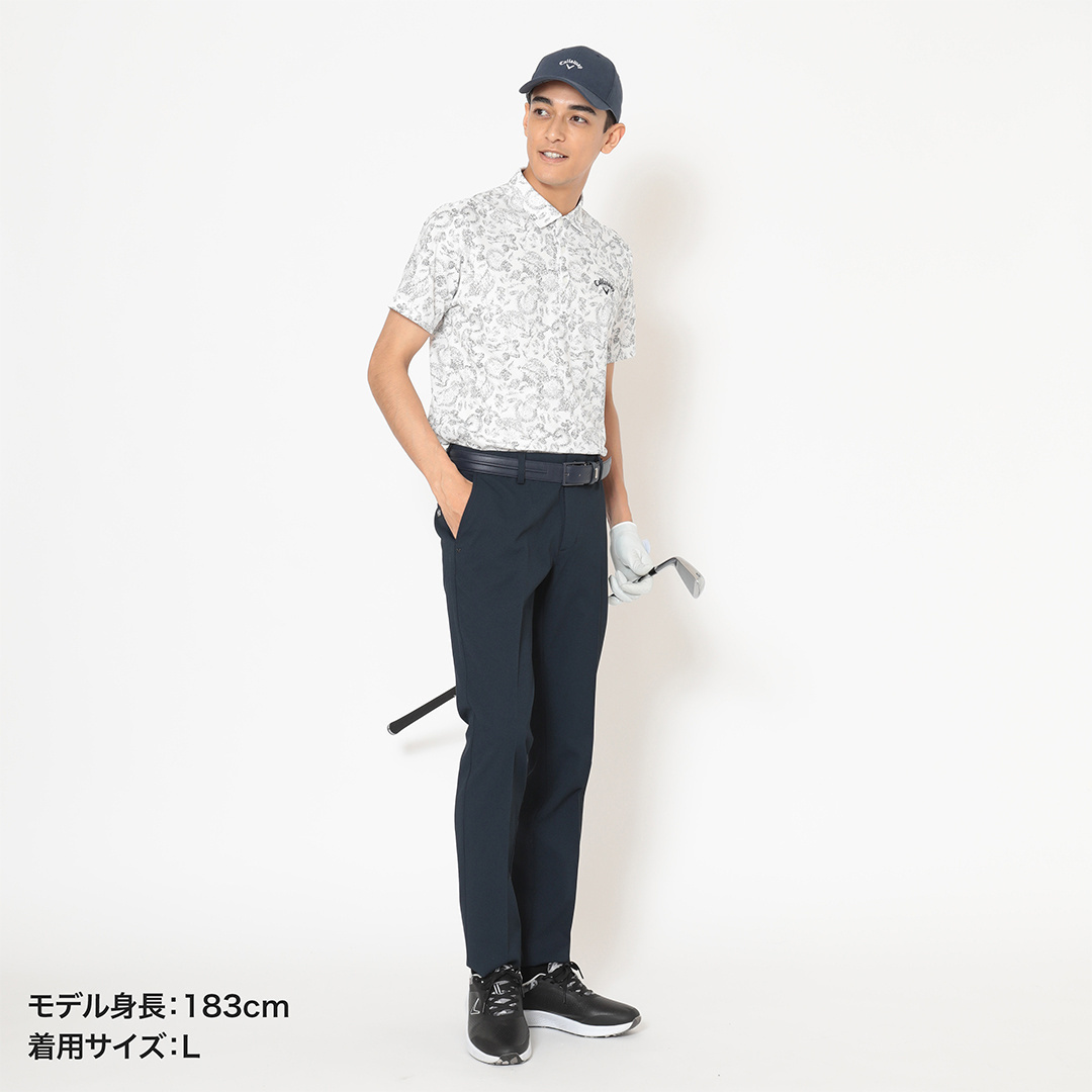 2WAYストレッチピケテーパードパンツ (MENS)