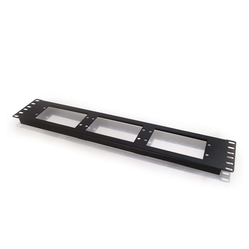 2u 6-Panel Rackmount Fiber Optic Panel