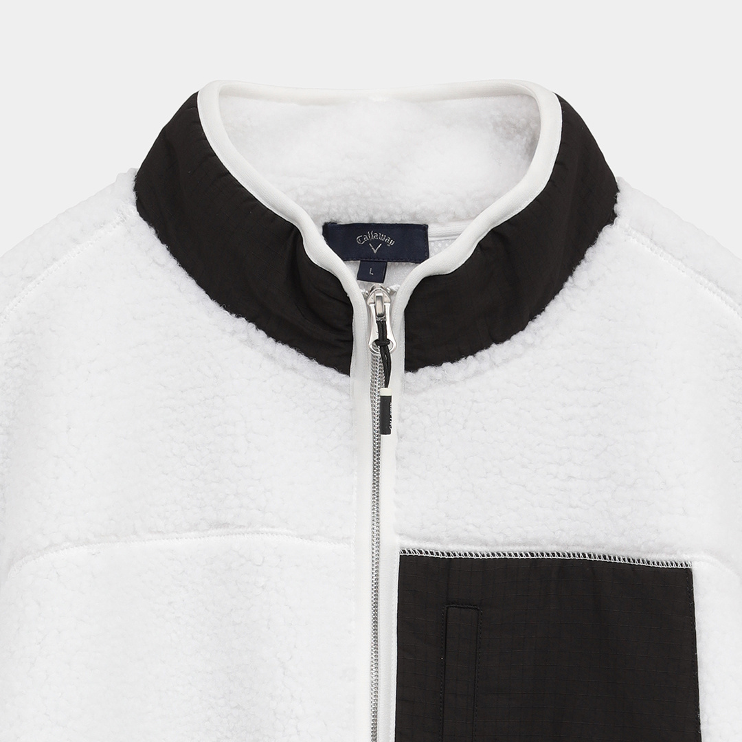 カールボアフリースフルジップブルゾン (MENS)