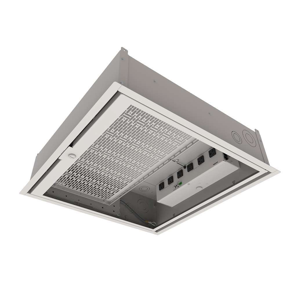 Wiremold Evolution Series Ceiling Box with RackLink System