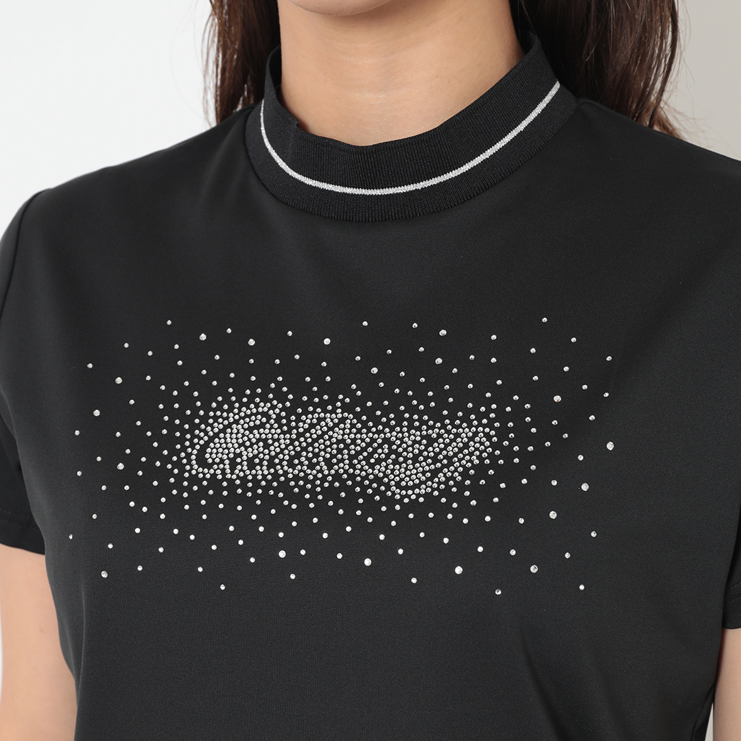 半袖スムースモックネックシャツ (WOMENS)