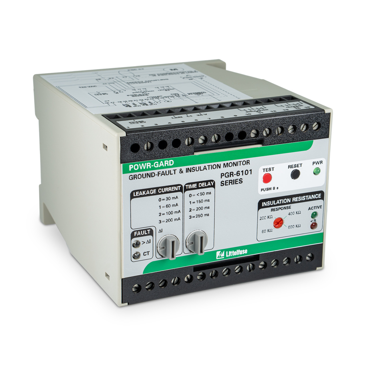 GROUND-FAULT AND INSULATION MONITOR 120