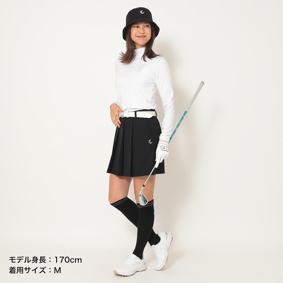 8WAYストレッチツイルプリーツスカート (WOMENS)
