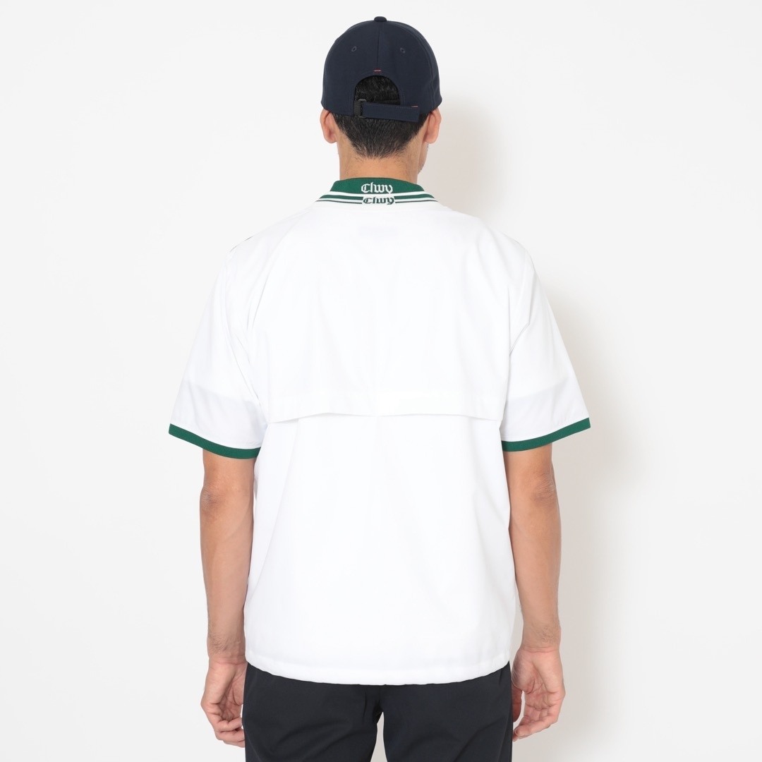 8WAYストレッチハーフジップ半袖ブルゾン (MENS)