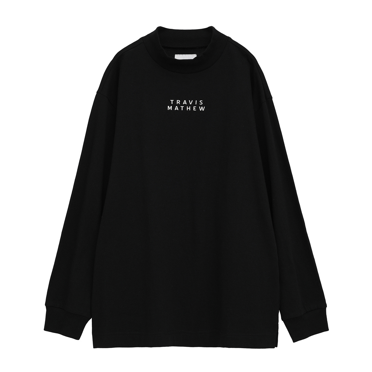 リラックスシルエット バックプリント モックネック(UNISEX)