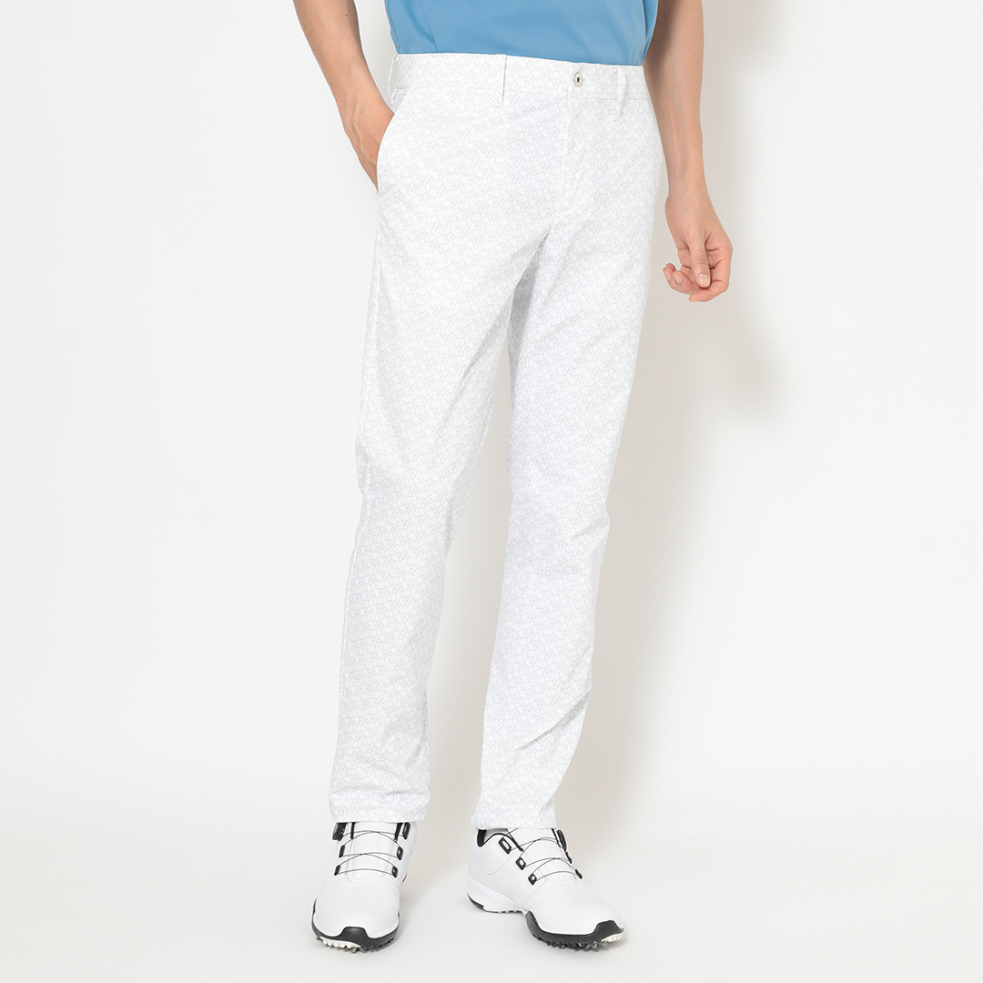8WAYストレッチロゴプリントカルゼパンツ (MENS)