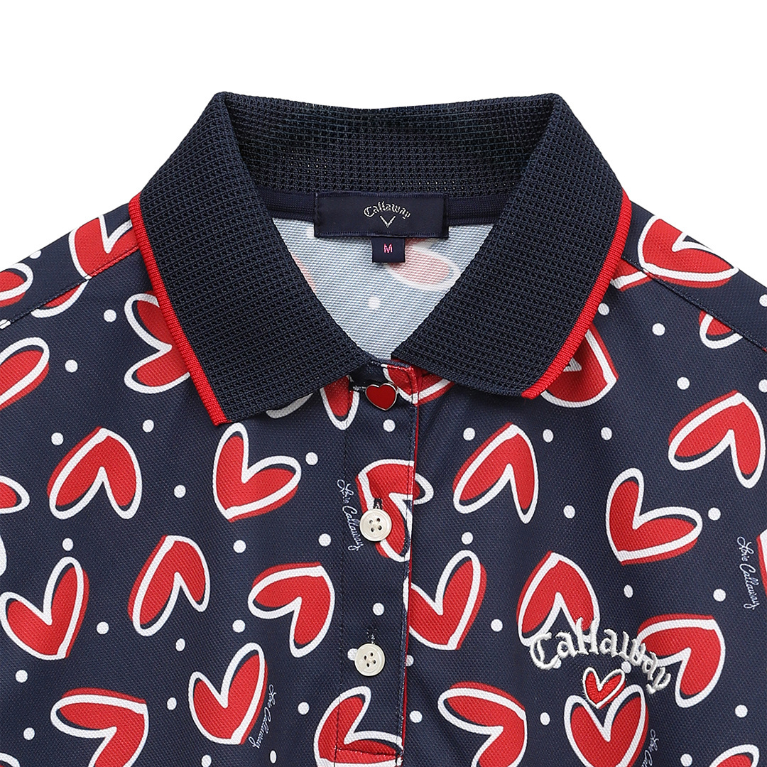 ラブキャロウェイ半袖ポロシャツ (WOMENS)