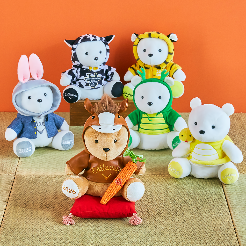 キャロウェイ ベア ホース ドライバーヘッドカバー 25 JM CE