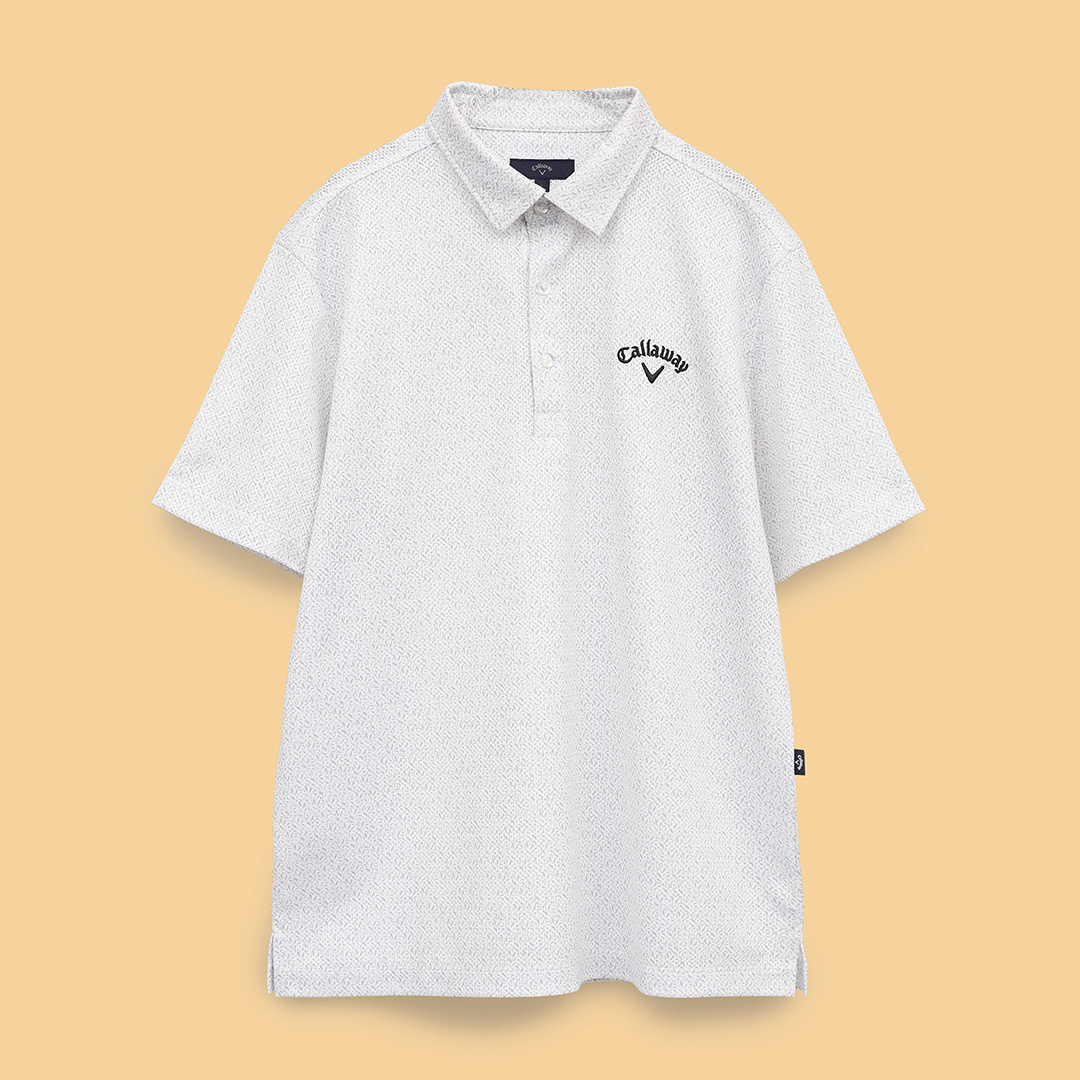 かざあなメッシュボタニカルプリントシャツ ※4Lサイズあり