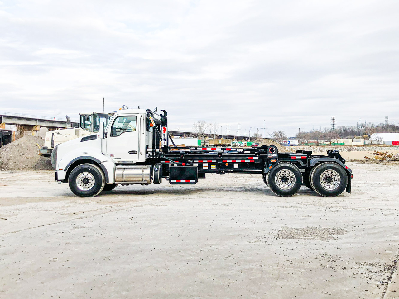 Galbreath U4/U5DPHK200 Hook Lift on 2020 Kenworth T880 6x4 For Sale Custom Truck One Source