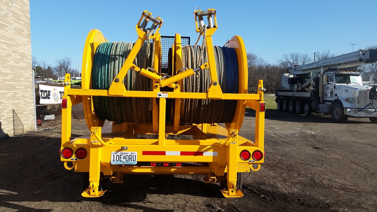 3,500 lbs Four Drum Puller Rental Custom Truck One Source