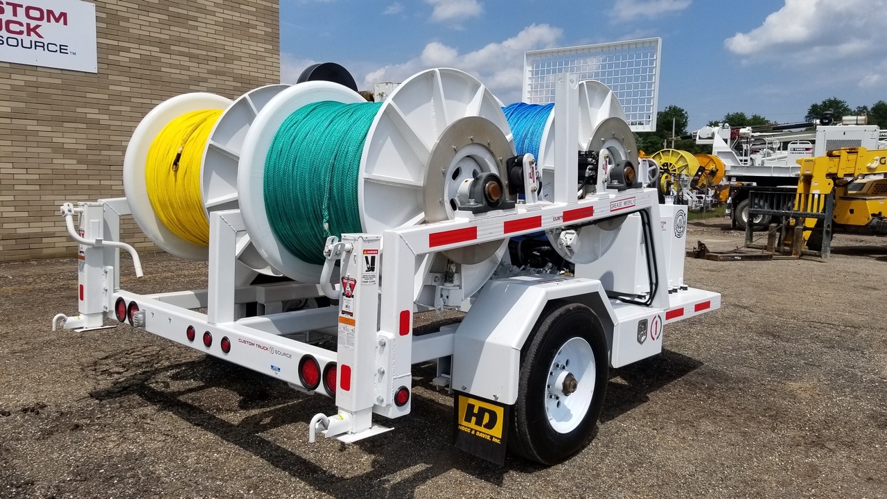 2,000 lbs Four Drum Puller Rental Custom Truck One Source