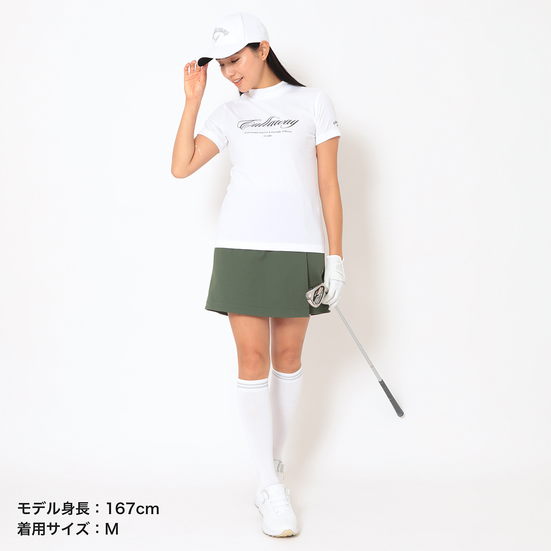 2WAYストレッチキュロットスカート (WOMENS)