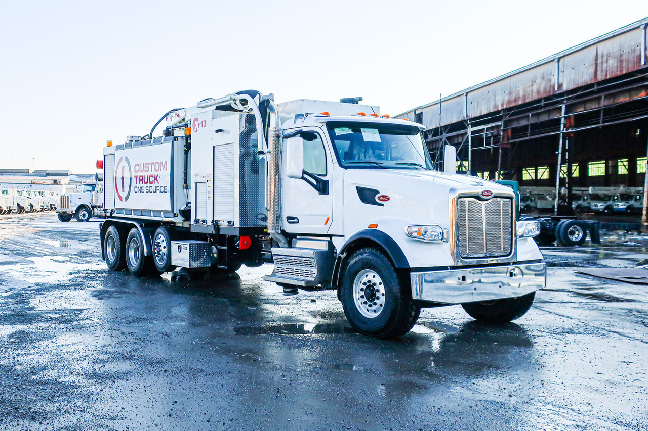 2019 Peterbilt 567 8x4 XVac X13 Hydrovac Truck For Sale Custom Truck One Source