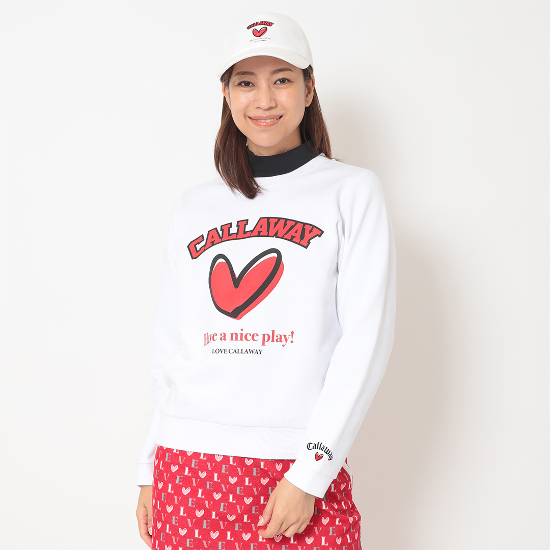 オンライン限定】ラブキャロウェイスウェットプルオーバー (WOMENS)