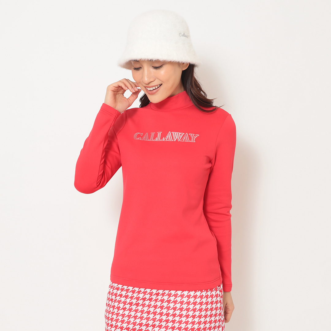 CALLAWAYゴルフウェア 裏起毛ダブルニットモックネックシャツ キャロウェイ（CALLAWAY）（メンズ）ゴルフウェア 裏起毛