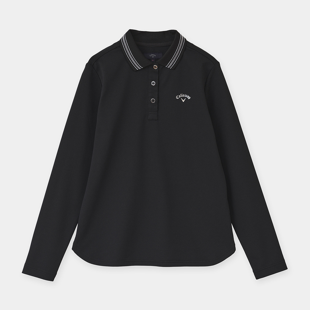 カノコ長袖ポロシャツ (WOMENS)