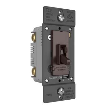 Product image for P&S TSDLV703P TOGGLE SLIDE DIMMER L