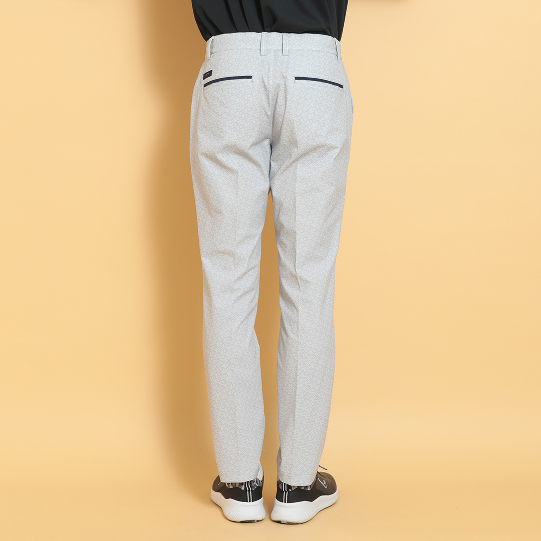 8WAYストレッチモノグラムプリントパンツ (MENS)
