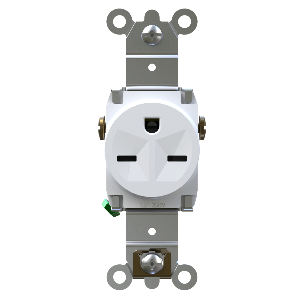 250V Weather Resistant Tamper Resistant Heavy Duty Spec Grade Single
