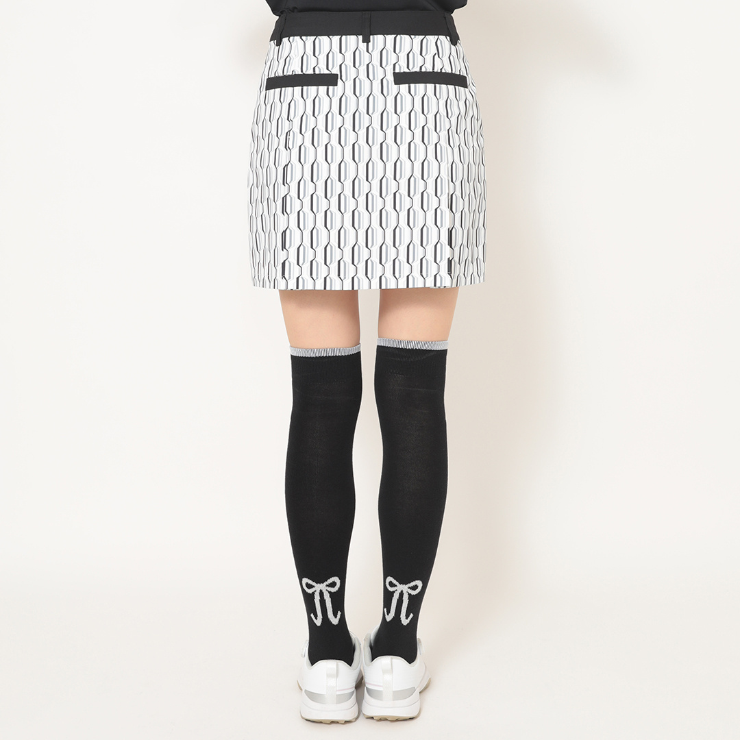 marurun728ページ ジオメトリックプリントスカート (WOMENS)