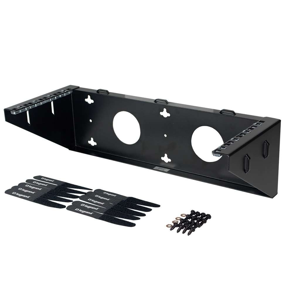 3Ux19in Vertical Wall Mount Bracket (TAA Compliant)