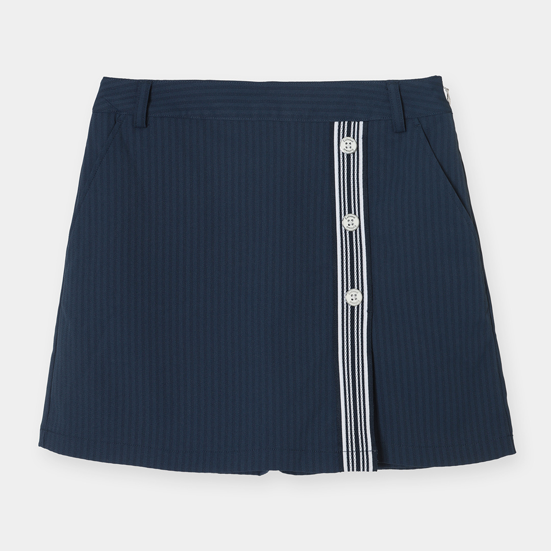 ストライプドビースカート（インナーパンツ） (WOMENS)