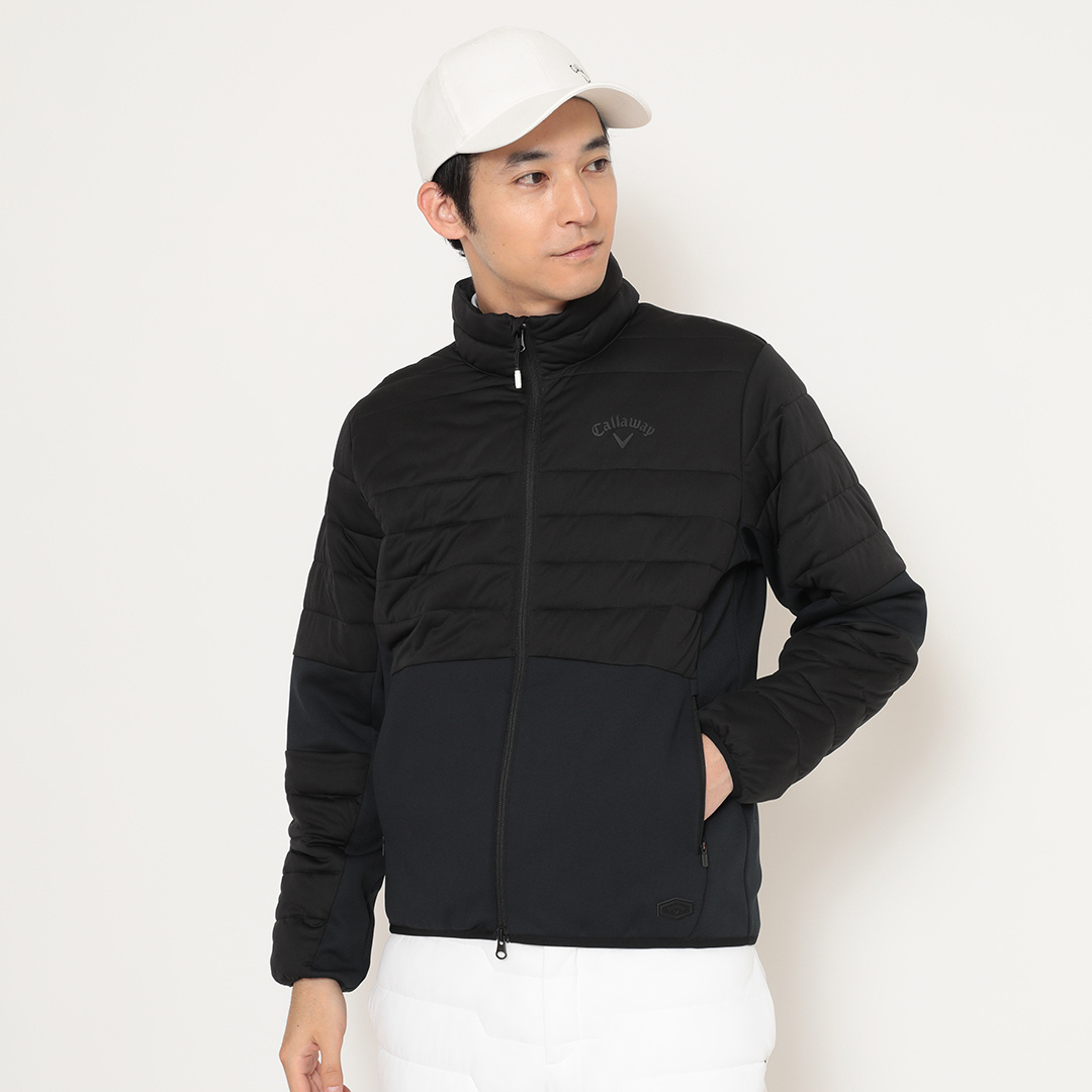Callaway 中綿ジャケット M グレー/ブラック Callaway 中綿ジャケット M グレー/ブラック カジュアルゴルフ