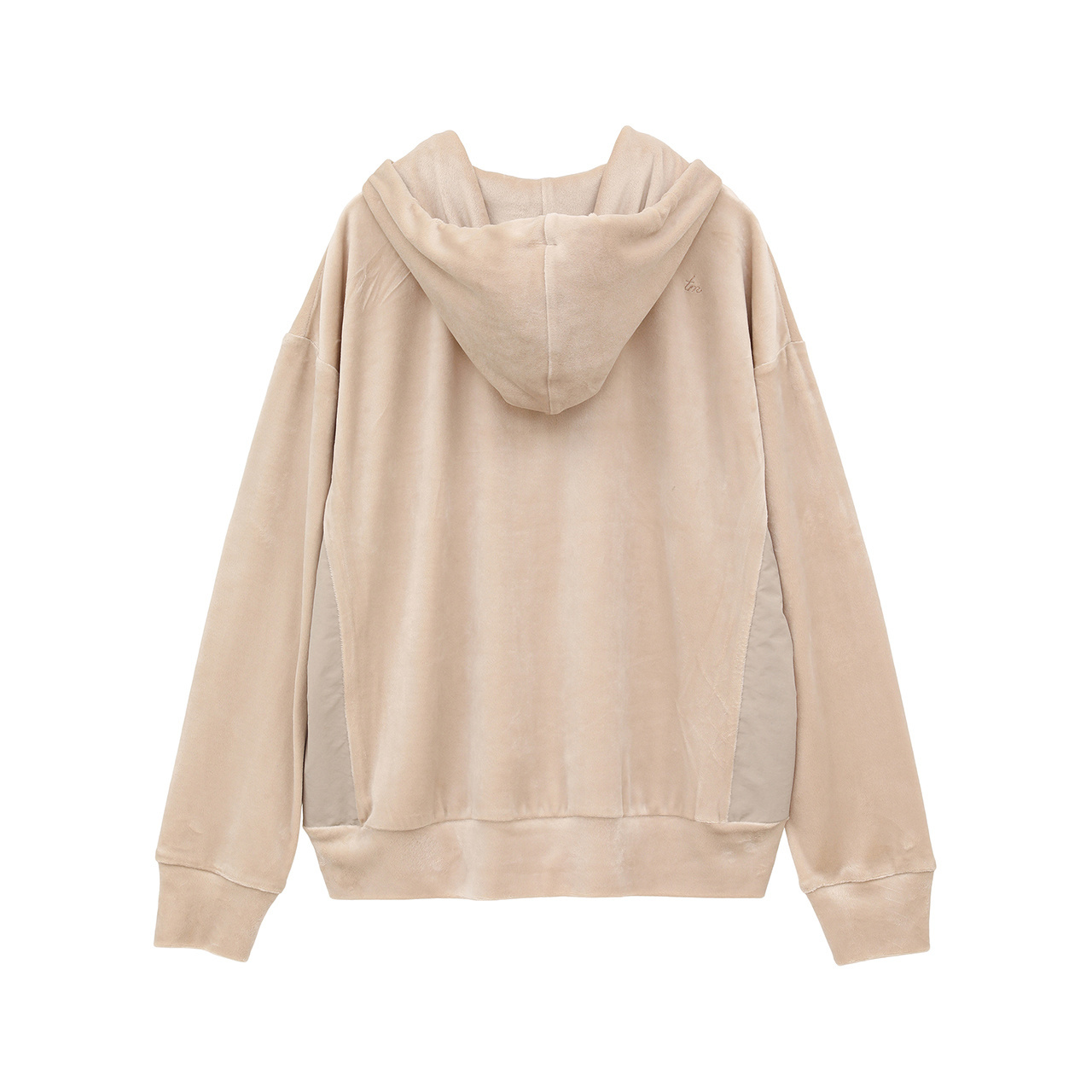 ベロアカットソー フ―ディージャケット(WOMENS)