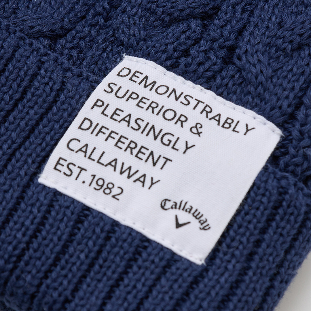 ケーブル編ビーニー (MENS)