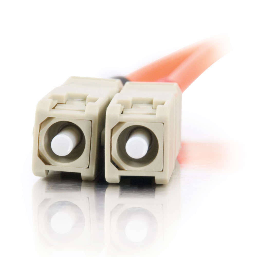 Multimode ST Female to SC Male Fiber Optic Adapter Cable