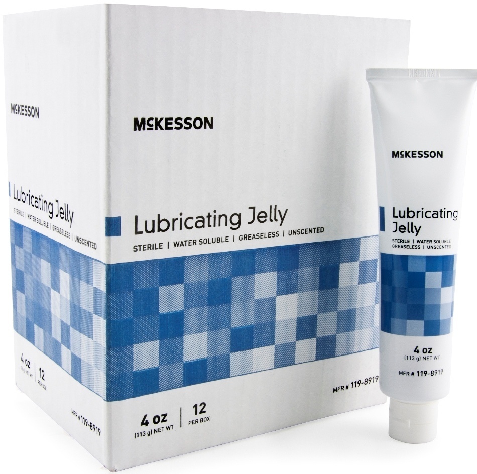 McKesson Lubricating Jelly, Flip Top, 1/pack (MKJELLY4OZ) photo