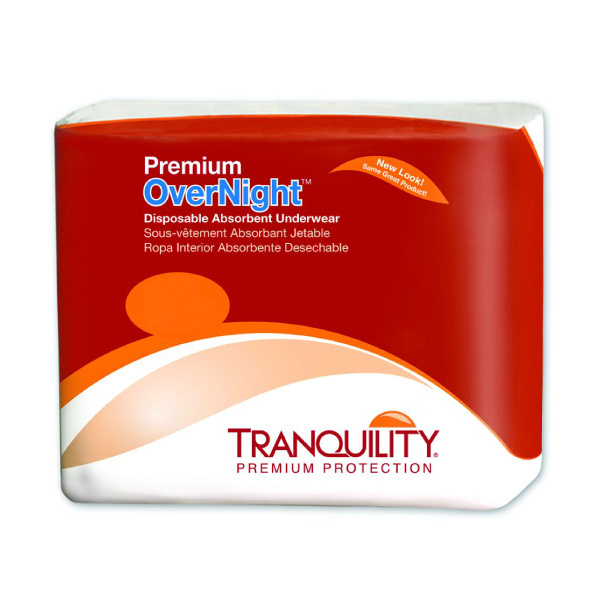 Tranquility Overnight Underwear, Medium - 72/case (TQOUM Health & Beauty Health Care Incontinence Aids) photo