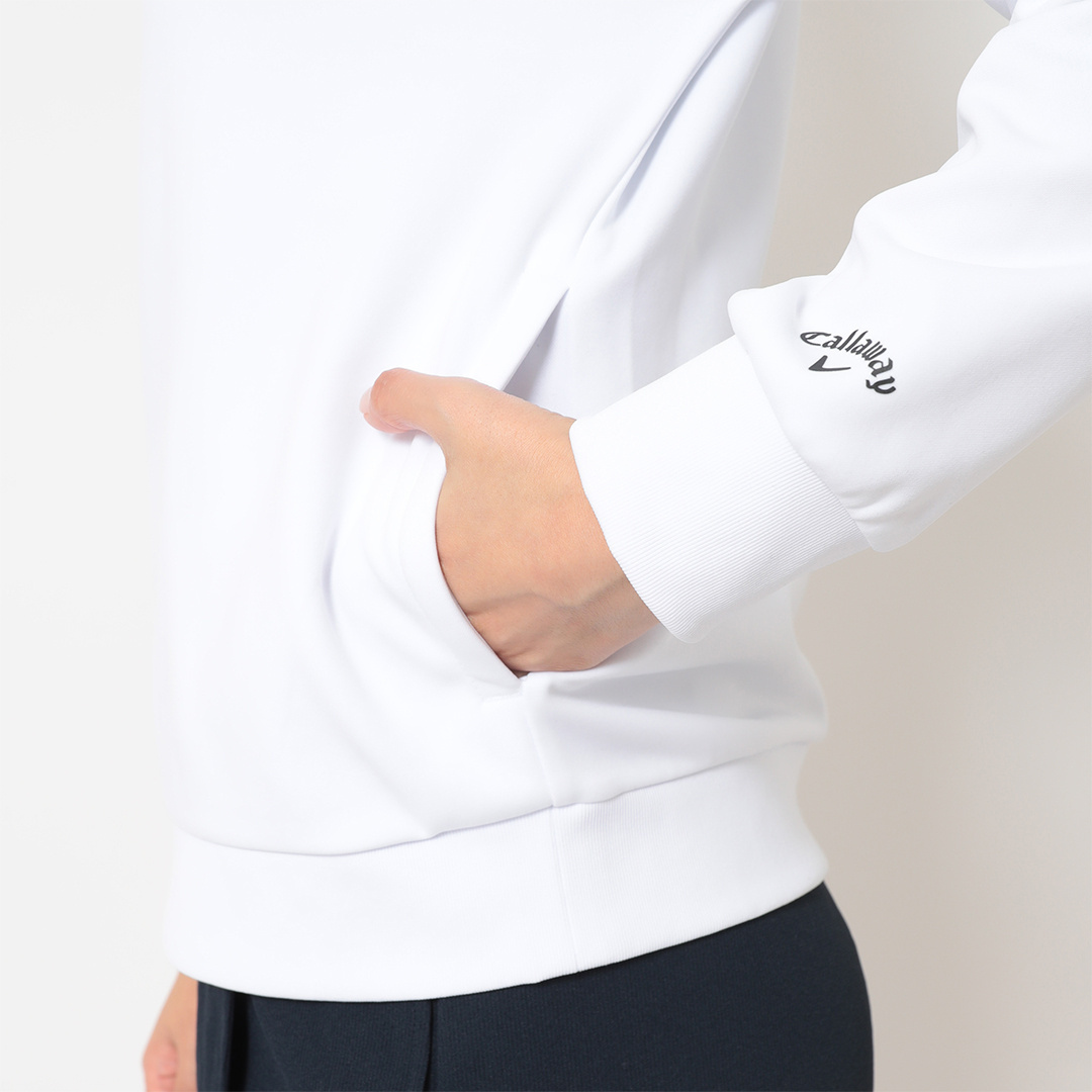 ダブルニットスウェットパーカー (WOMENS)