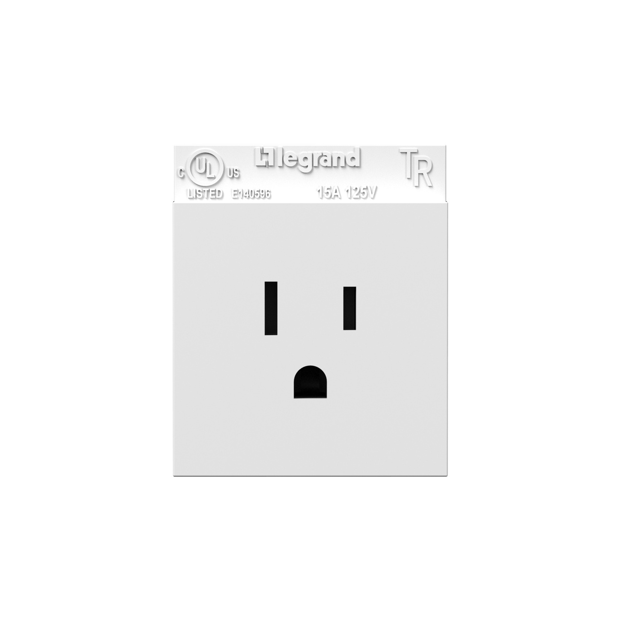 Adorne Single Outlet (White)