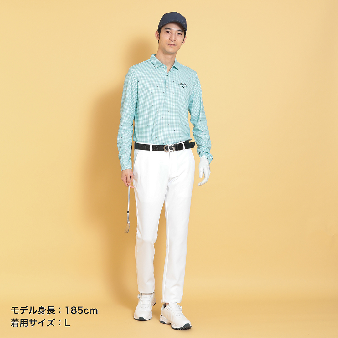 2WAYストレッチピケテーパードパンツ (MENS)